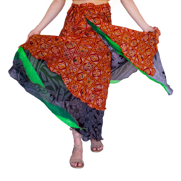 Indian saree skirt
